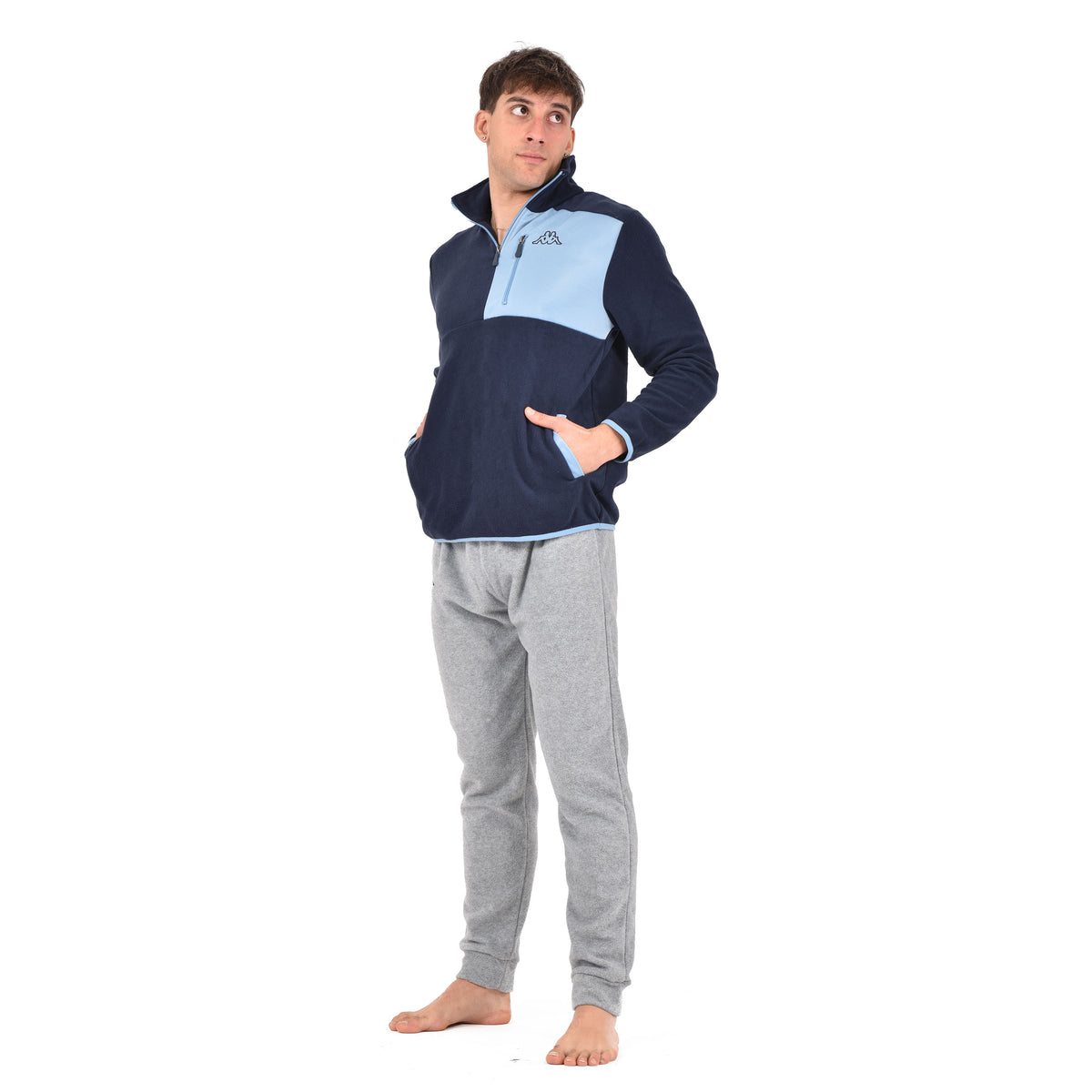 Pigiama uomo invernale Kappa KMW23943 pile