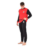 Pigiama uomo AC Milan in caldo cotone T10 1015