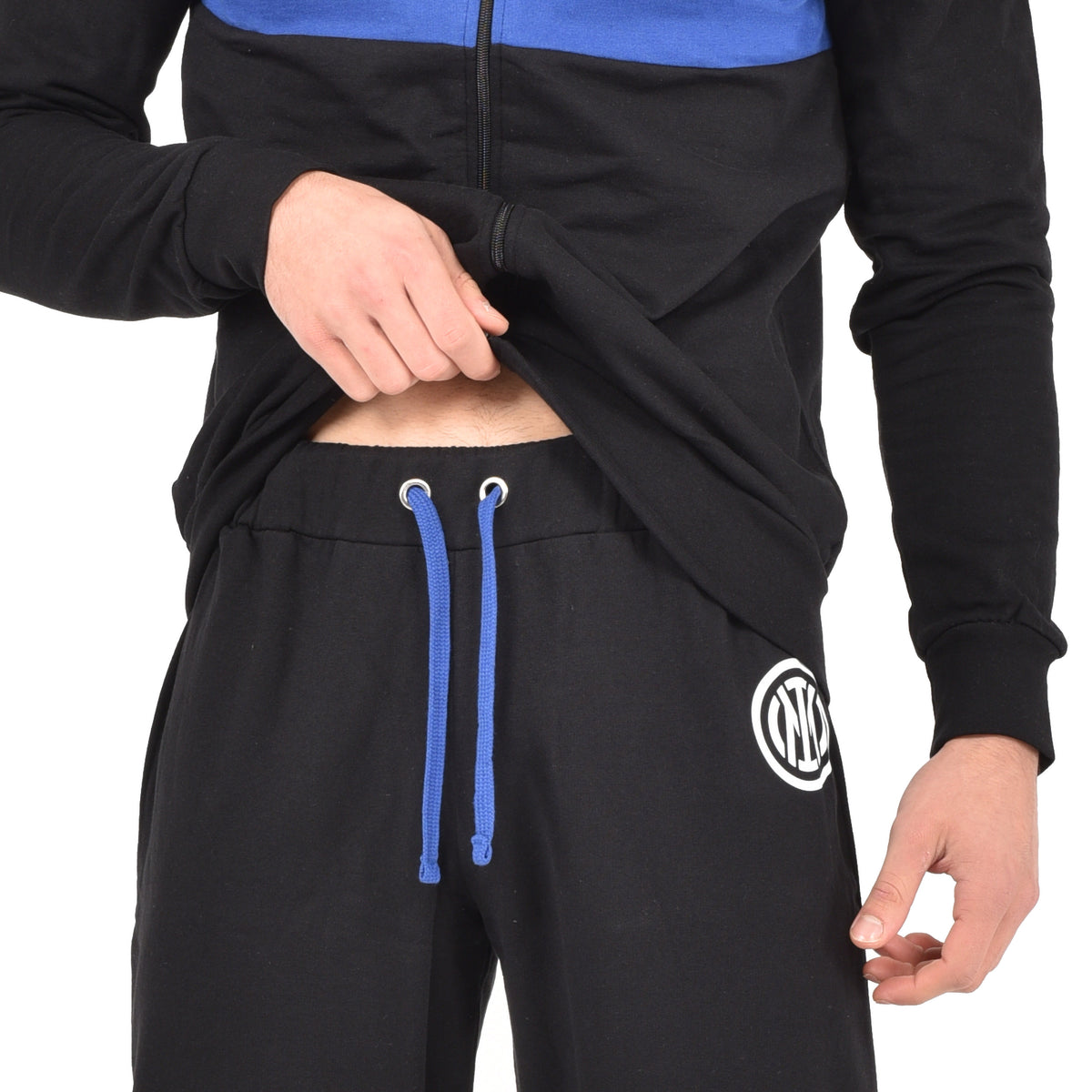 Pigiama tuta felpato uomo Inter in caldo cotone T10 1070