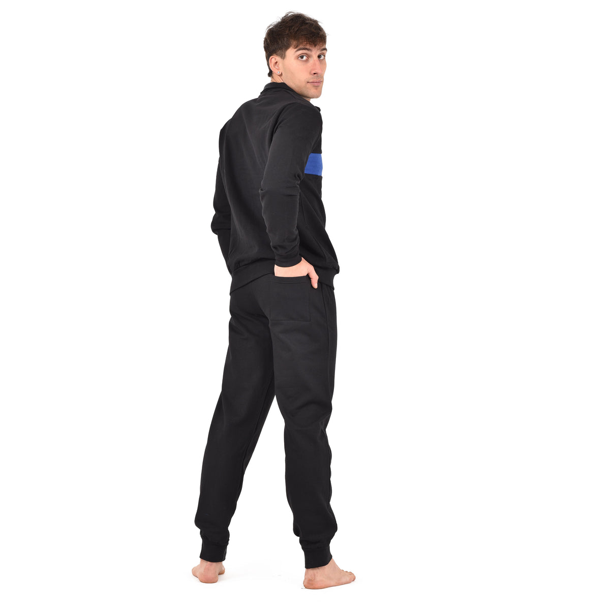 Pigiama tuta felpato uomo Inter in caldo cotone T10 1070