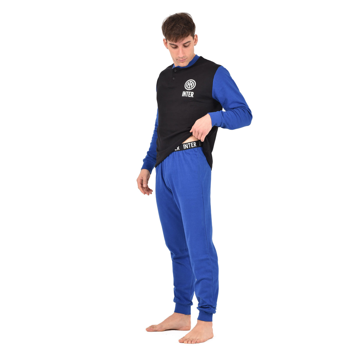 Pigiama uomo Inter in caldo cotone T10 1060