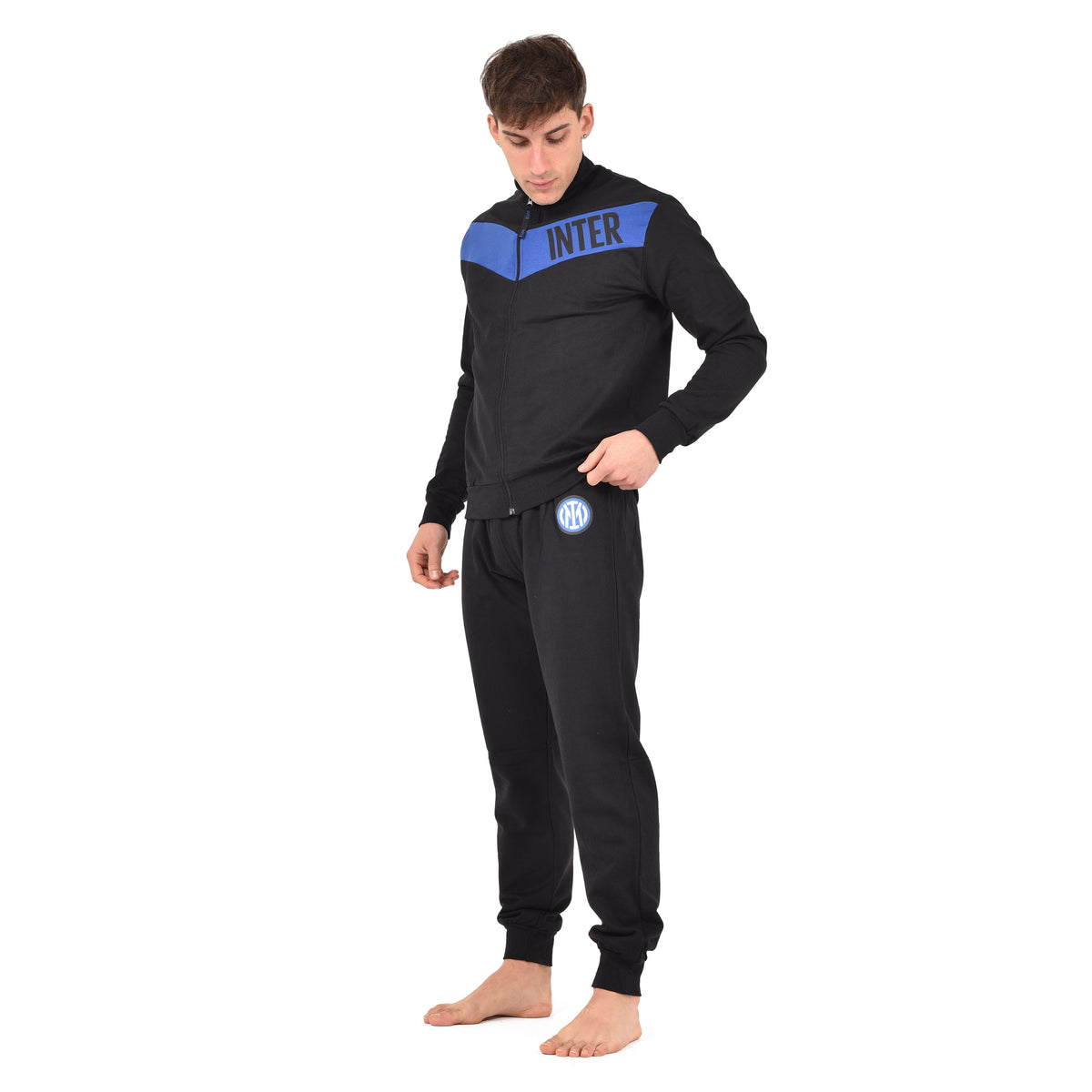Pigiama Tuta uomo Inter garzata F10 1075