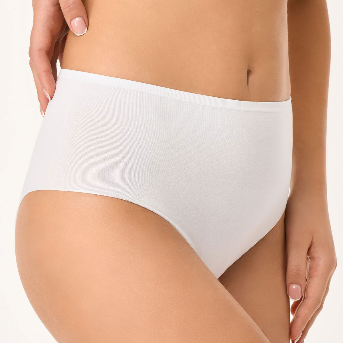 Slip donna midi Golden Lady O056 senza cuciture in Nerino G.