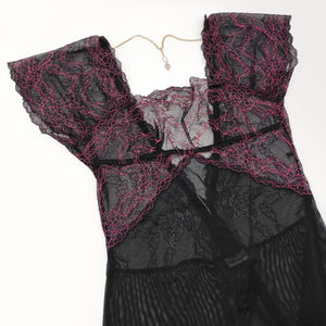 Sexy abito Obsessive sedusia chemise e thong con gioiello 