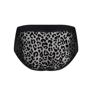 Intimo slip uomo sexy animalier Azmeron briefs black Obsessive