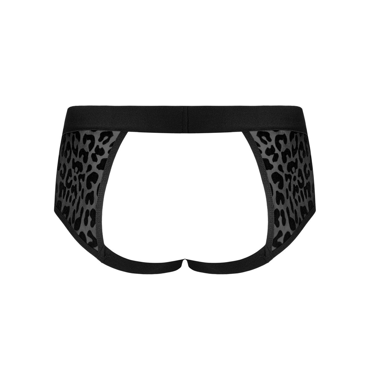 Intimo sexy maschile slip uomo aperto Azmeron jockstrap stampa animalier