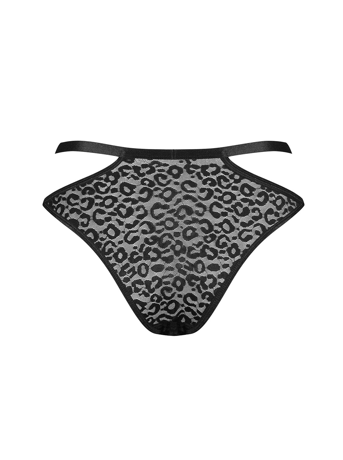 Sexy slip animalier con cinghie Obsessive Bagirela panties