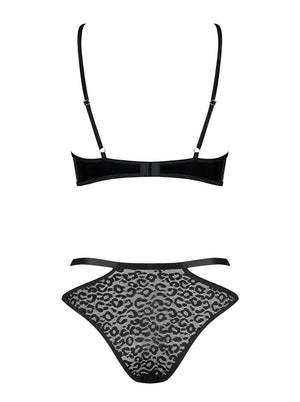 Sexy set reggiseno ferretto + slip Obsessive Bagirela 2-pcs