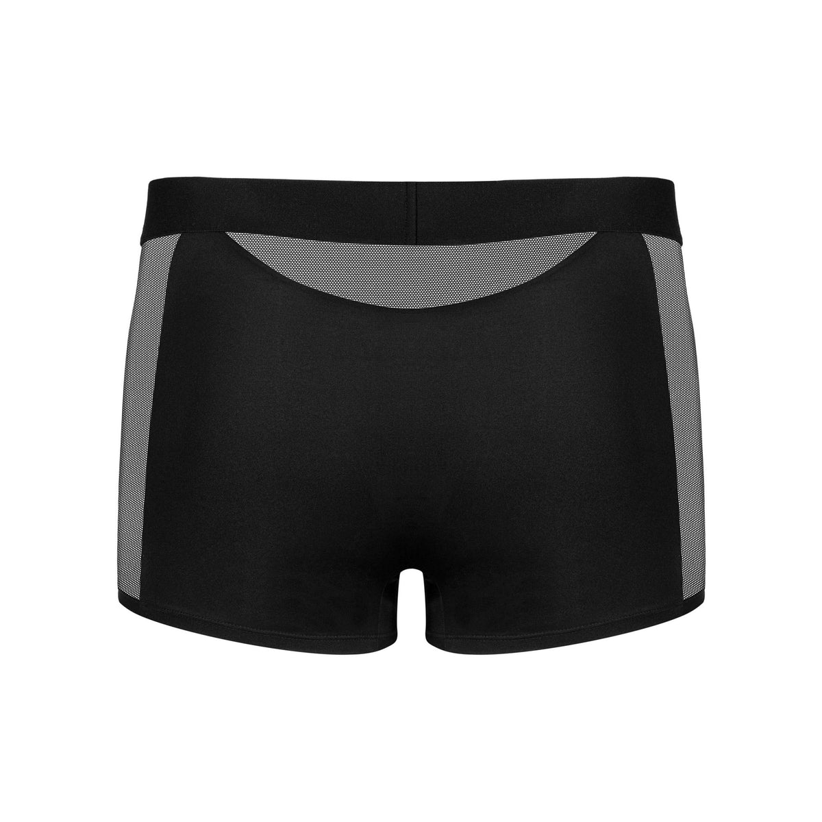 Boxer shorts uomo nero microfibra intimo sexy Boldero Obsessive
