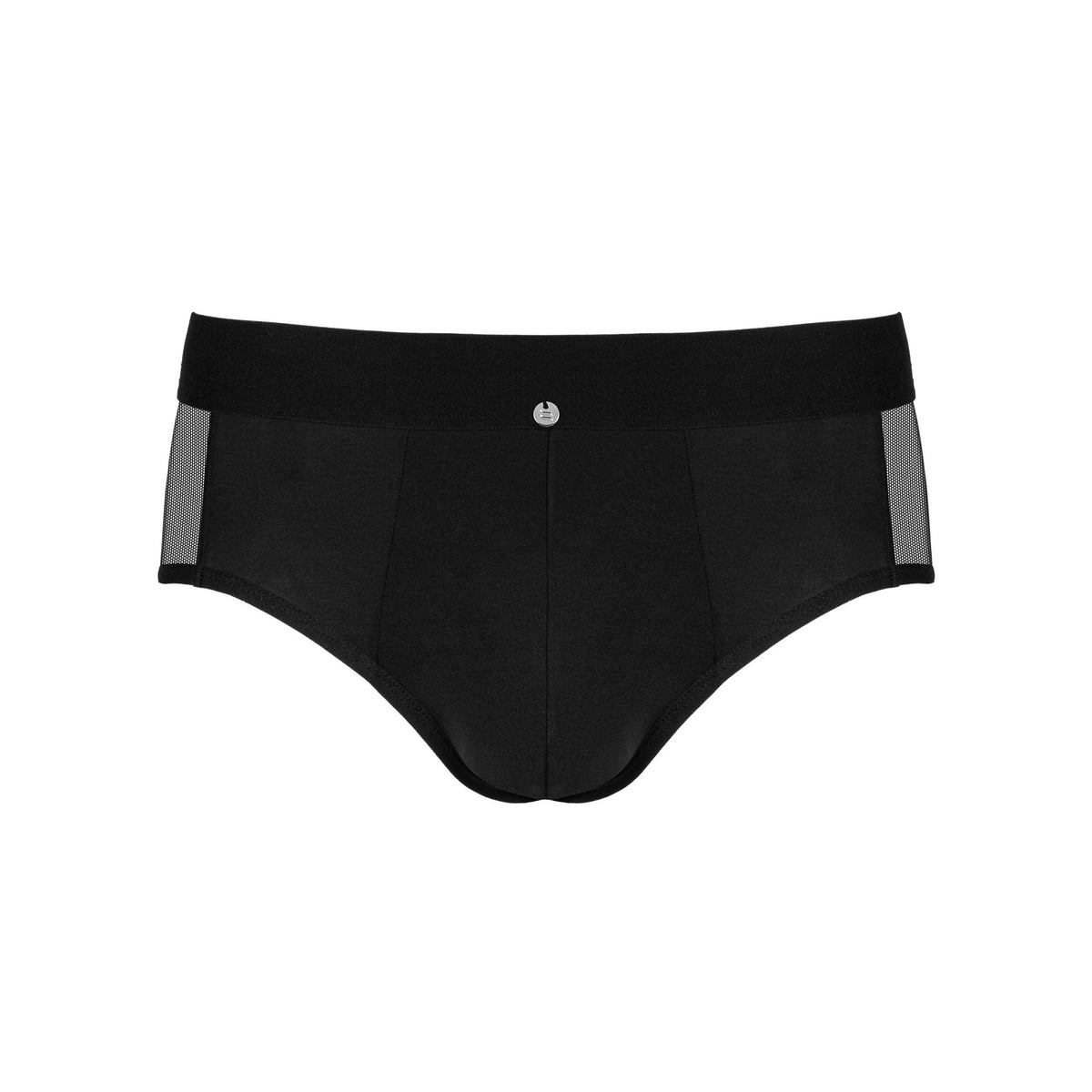 Slip uomo nero microfibra intimo sexy Boldero briefs Obsessive