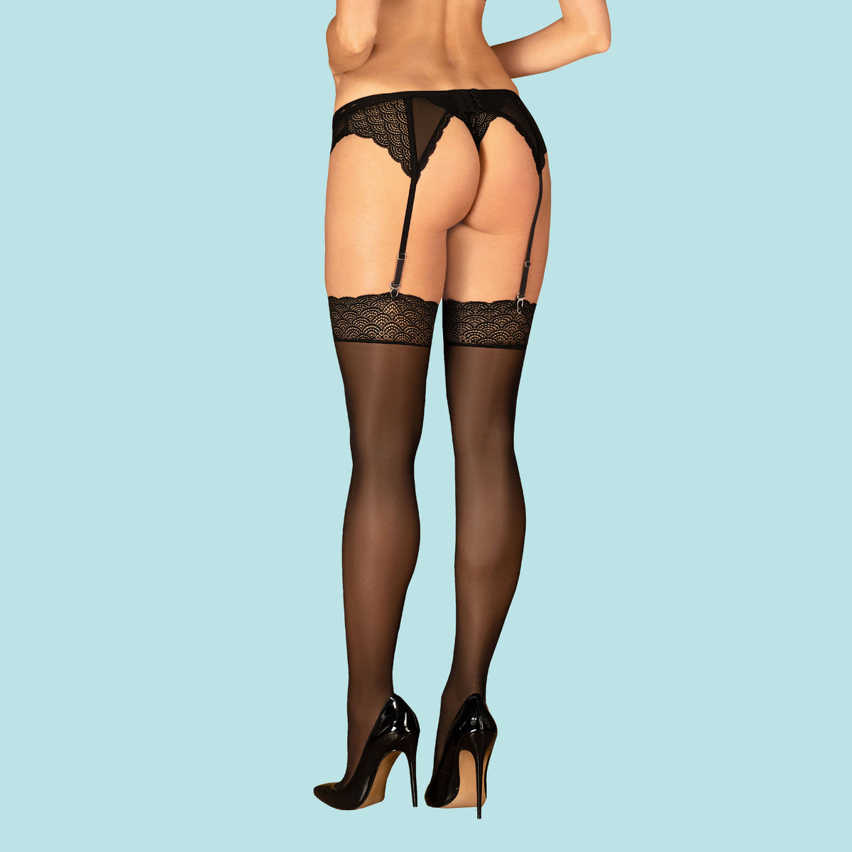 Sexy calze stockings balza pizzo Obsessive Chemeris