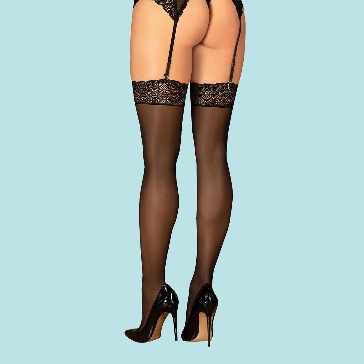 Sexy calze stockings balza pizzo Obsessive Chemeris