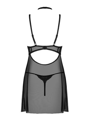 Sexy babydoll con ferretto + perizoma Elizenes Obsessive 