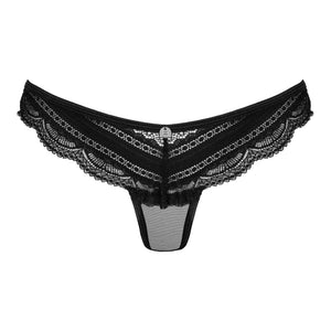 Sexy mutandina panties tulle e gioiello Obsessive Ivannes 