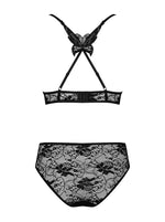 Coordinato in pizzo sexy Kokietta 2 pezzi reggiseno + slip