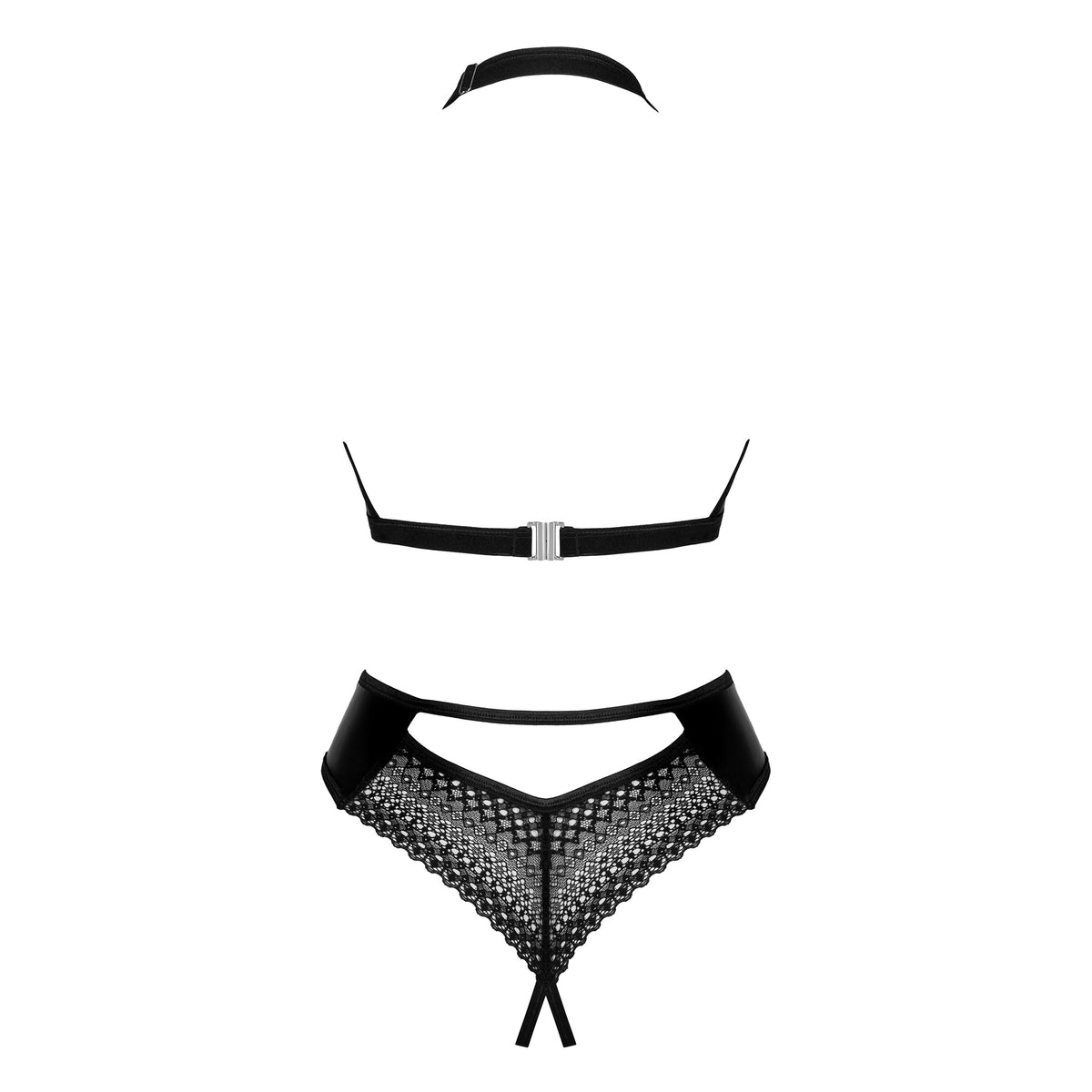 Body intimo hot seno cavallo scoperto Norides crotchless teddy