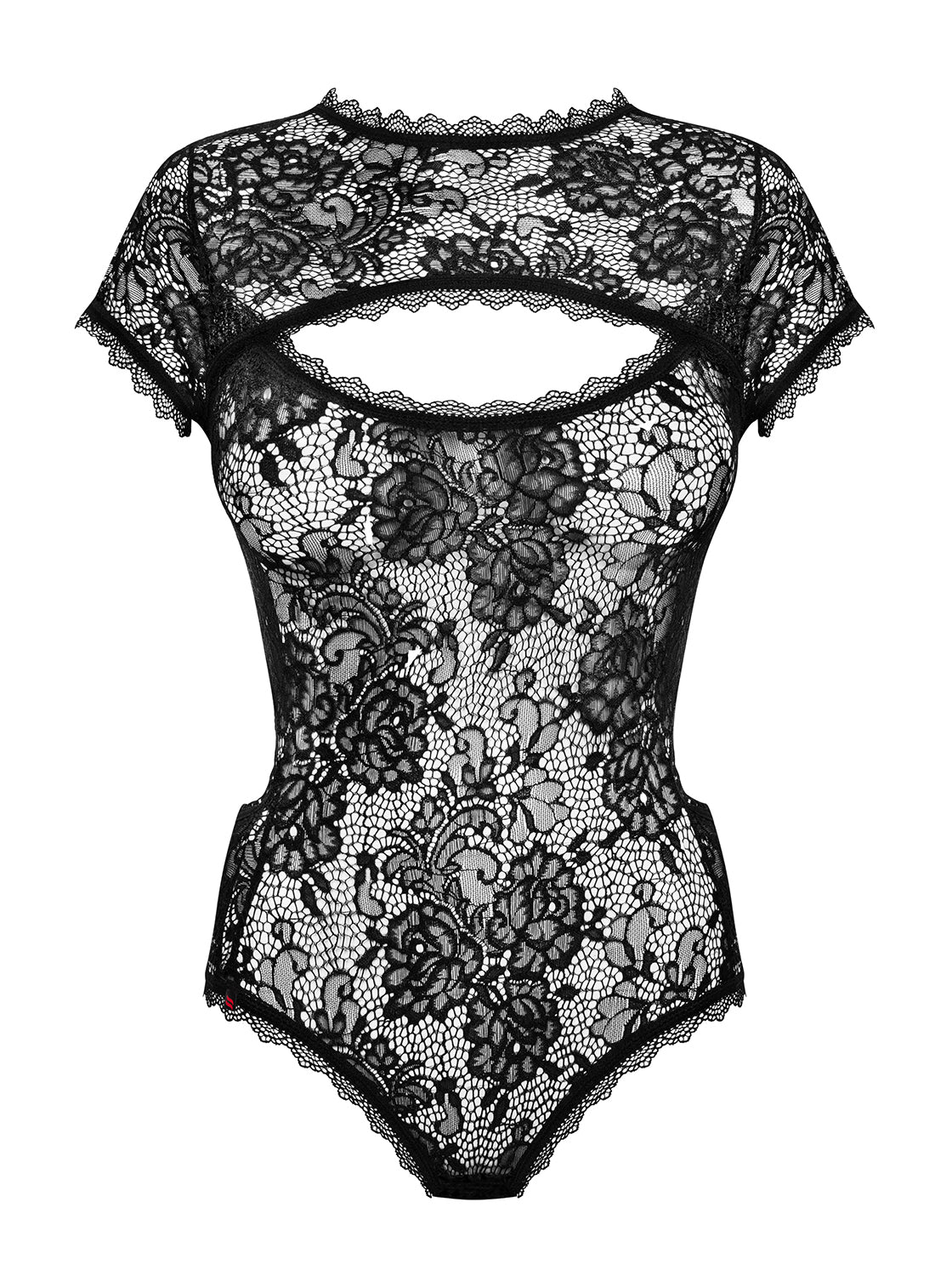 Body sottogiacca sexy pizzo donna Obsessive Peonesia teddy
