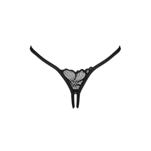 Perizoma aperto intimo crtotchless thong Obsessive Serafia