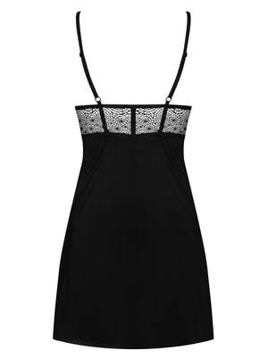 Sottoveste con ferretto + perizoma Sharlotte Obsessive 