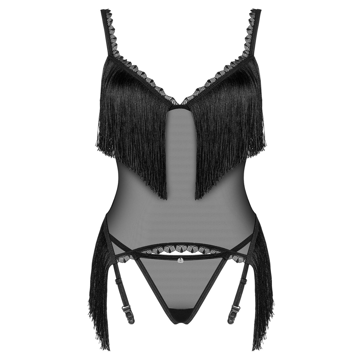 Sherila Obsessive corsetto con reggicalze integrato + perizoma