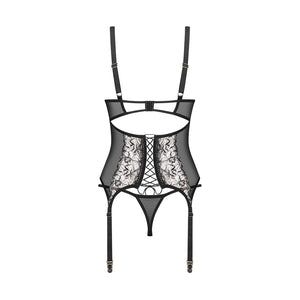 Coordinato corsetto + perizoma Obsessive Vila Blanes corset & thong