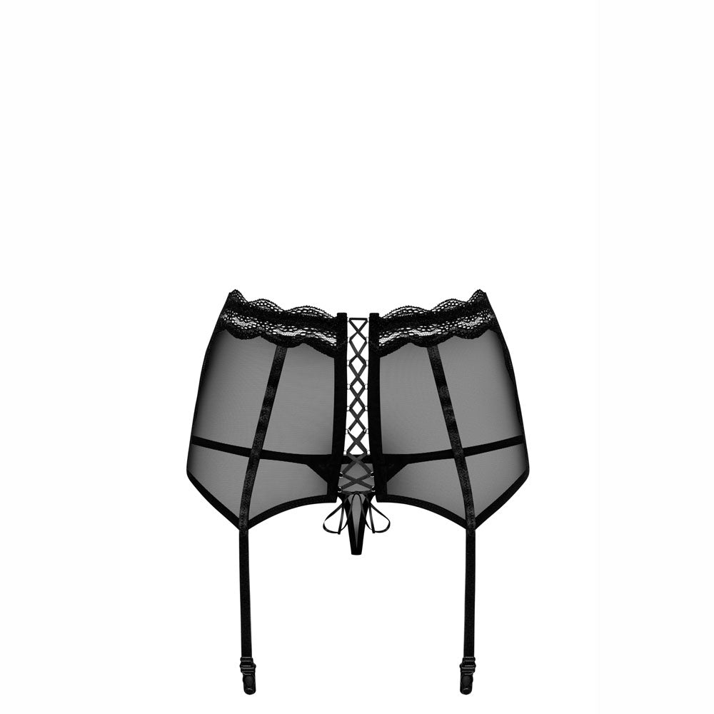 Coordinato intimo sexy hot Obsessive 839 sea 1 nero