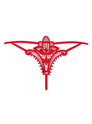 Perizoma donna sexy rosso Luiza Obsessive 