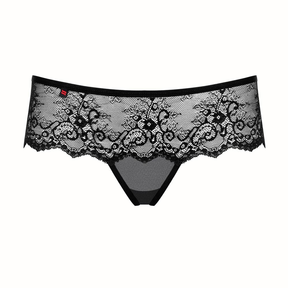 Sexy slip short Obsessive merossa shorties in pizzo nero