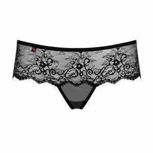 Sexy slip short Obsessive merossa shorties in pizzo nero