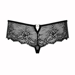 Sexy slip short Obsessive merossa shorties in pizzo nero