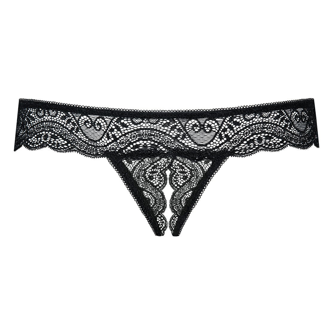 Sexy perizoma Obsessive Miamor Crotchless Thong cavallo aperto