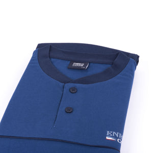 Pigiama uomo Enrico Coveri EP8123 lungo cotone