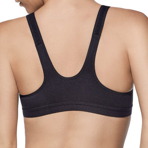 Reggiseno sportivo Selene Olimpia coppa B in cotone elasticizzato 