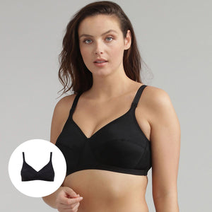Reggiseno senza ferretto Playtex p00bd basic support in microfibra 