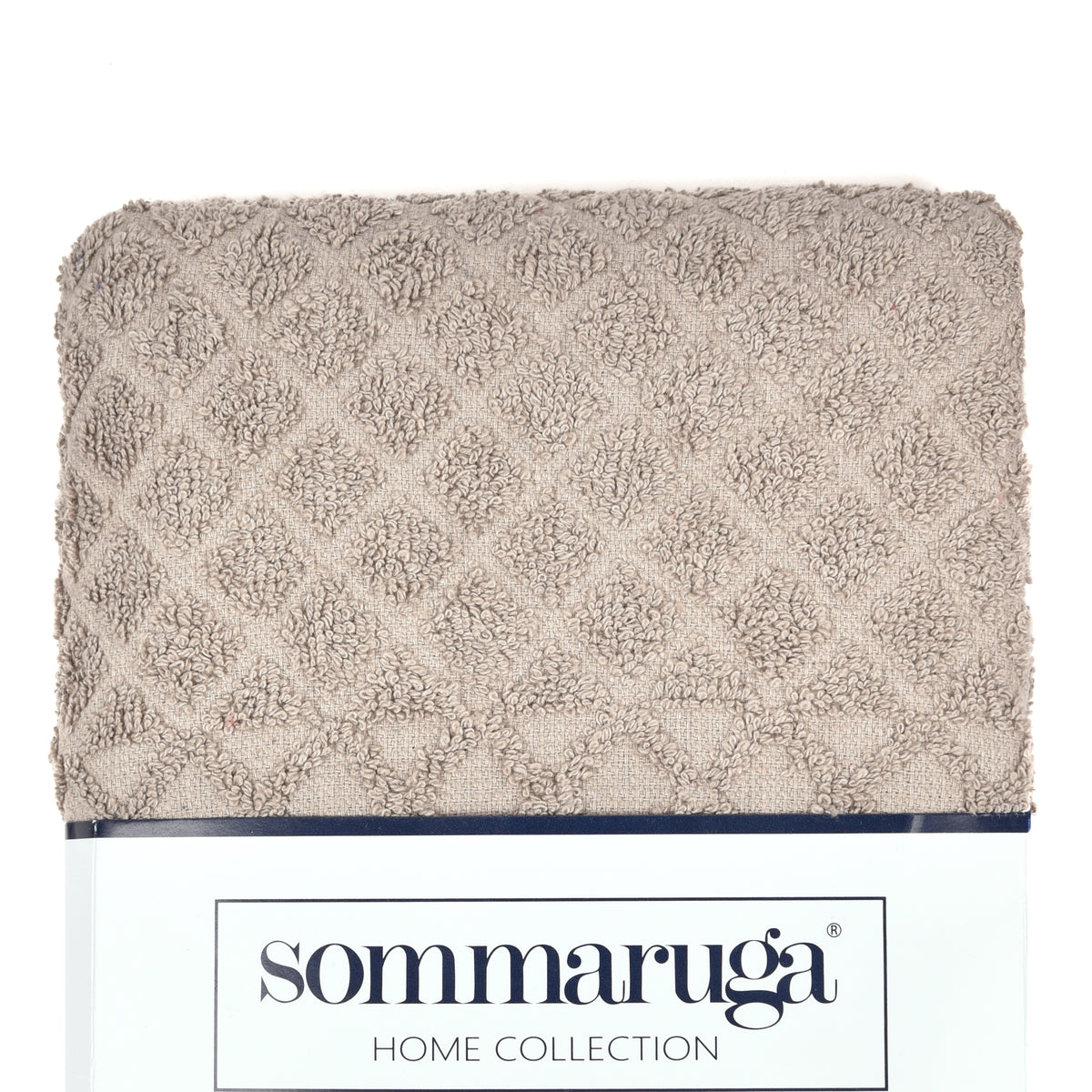 Set asciugamani visto + ospite sommaruga Jacquard 550gsm naturale