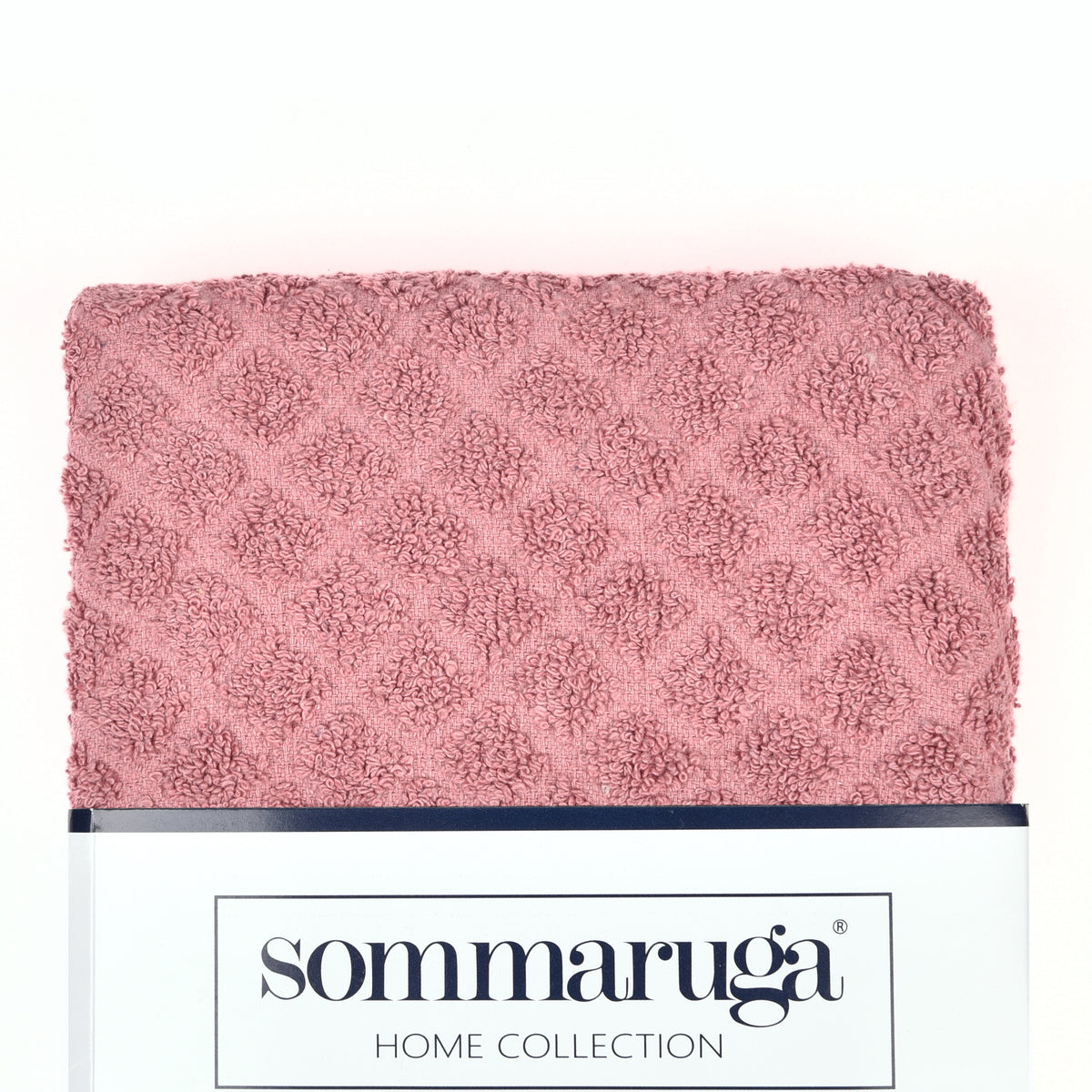 Telo doccia in spugna sommaruga Jacquard 550gsm Rosa
