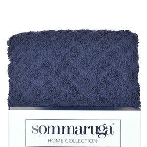 Telo doccia in spugna sommaruga Jacquard 550gsm Blu