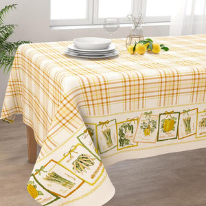 Tovaglia tavola Irge 100% cotone a quadri Alba Pepper