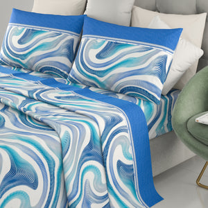 Lenzuola letto in cotone Irge Ginevra Picasso