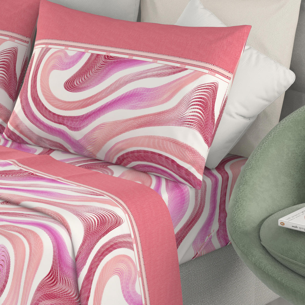 Lenzuola letto in cotone Irge Ginevra Picasso