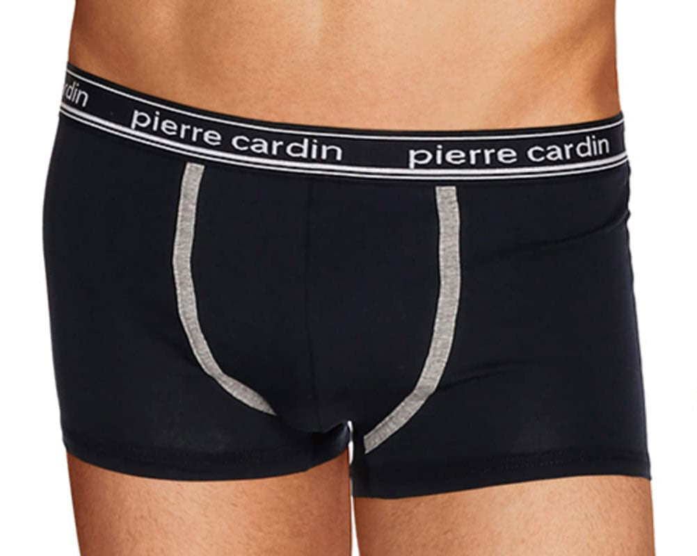 Boxer da uomo Pierre Cardin pc3607 assortiti in cotone elastico 3 pezzi