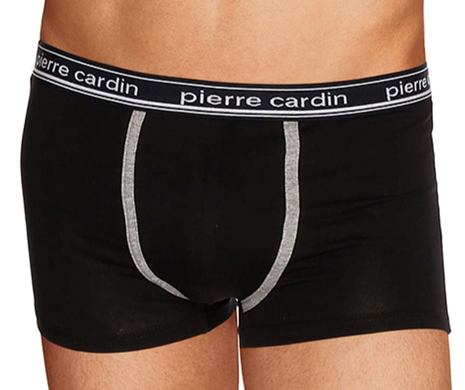 Boxer da uomo Pierre Cardin pc3607 assortiti in cotone elastico 3 pezzi