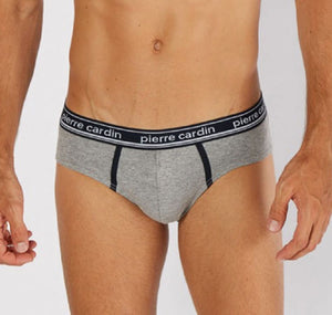 Slip da uomo Pierre cardin pc4606 assortiti in cotone elasticizzato 4 pezzi 