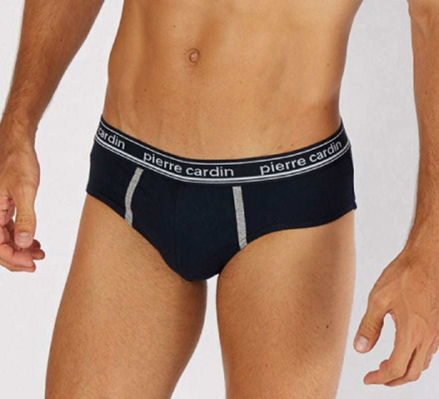Slip da uomo Pierre cardin pc4606 assortiti in cotone elasticizzato 4 pezzi 