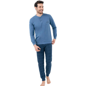 Pigiama uomo Il Granchio GP4006 caldo cotone interlock