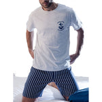 Pigiama uomo Admas 54083 corto estivo cotone