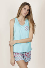 Pigiama donna Admas 54175 estivo corto