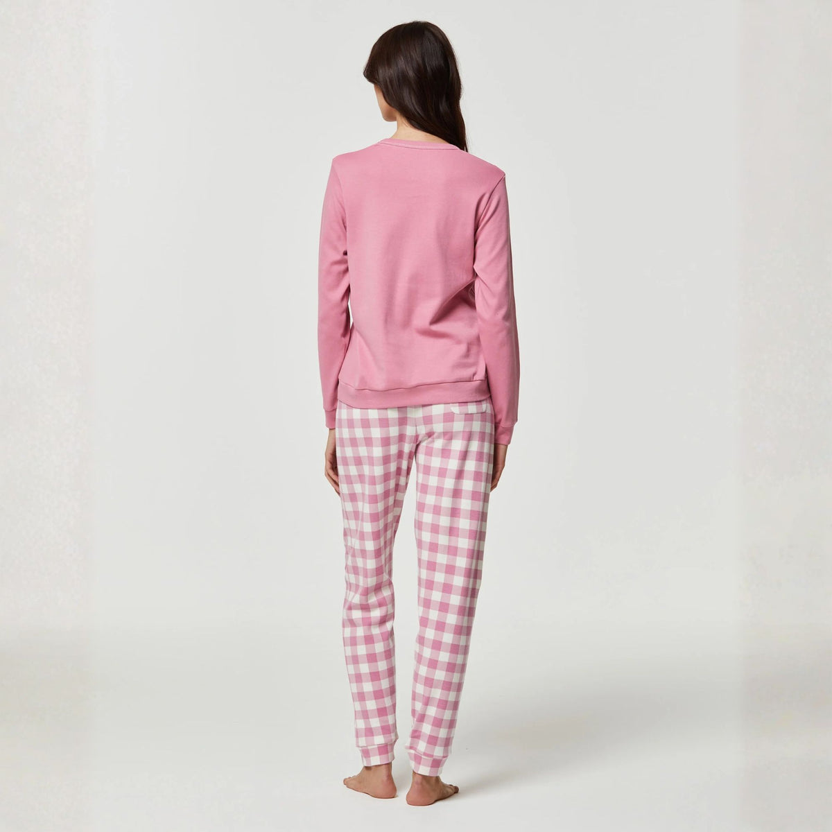 Pigiama donna caldo cotone Pompea bassotti