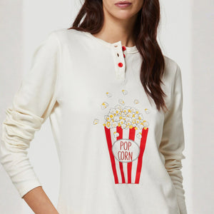 Pigiama donna scollo serafino Pompea cinema