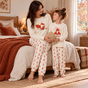 Pigiama donna caldo cotone volpe Pompea fox lady